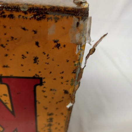 Insegna in latta Kodak scatola pellicola anni 20/30 forte ossidazione