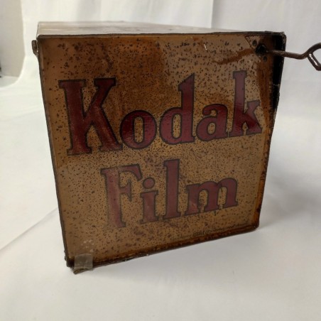 Insegna in latta Kodak scatola pellicola anni 20/30 forte ossidazione