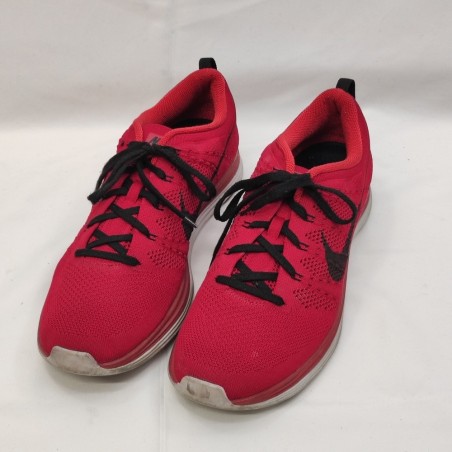 Nike scarpe uomo rosse modello Flyknit Lunar+ 554887-601 n° 44,5 usate