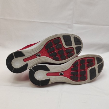 Nike scarpe uomo rosse modello Flyknit Lunar+ 554887-601 n° 44,5 usate