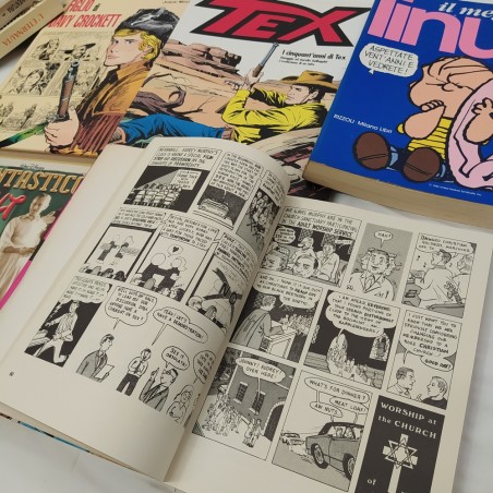 Lotto di 13 fumetti vari e diversi generi
