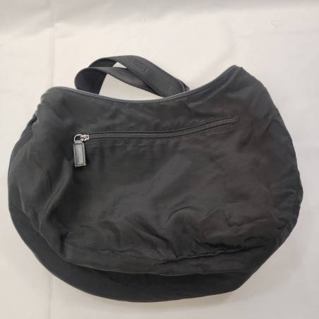 Borsa Borbonese blu notte forma mezzaluna usata
