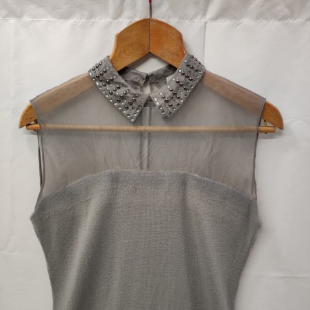 Abito donna Alberta Ferretti tg 42 pari nuovo con difetto di maglia