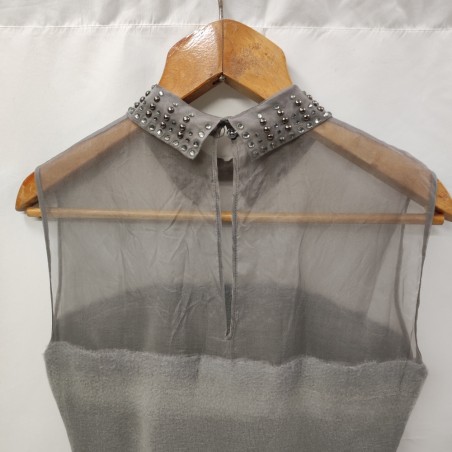 Abito donna Alberta Ferretti tg 42 pari nuovo con difetto di maglia