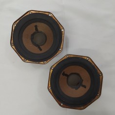 Set 4 altoparlanti Philips Midrange 2422 257 imp. da 8 ohm usati mai riparati 2