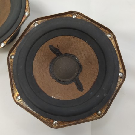 Set 4 altoparlanti Philips Midrange 2422 257 imp. da 8 ohm usati mai riparati