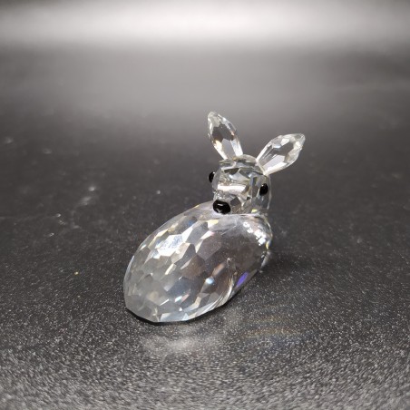 Cristallo Swarovski capriolo sdraiato 183271 con scatola e certificato integro