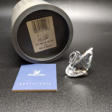 Cristallo Swarovski cigno swan Art. 7633 Nr 050 000