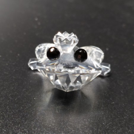 Cristallo Swarovski principe ranocchio Art. 7642 Nr 048 00 scatola COA
