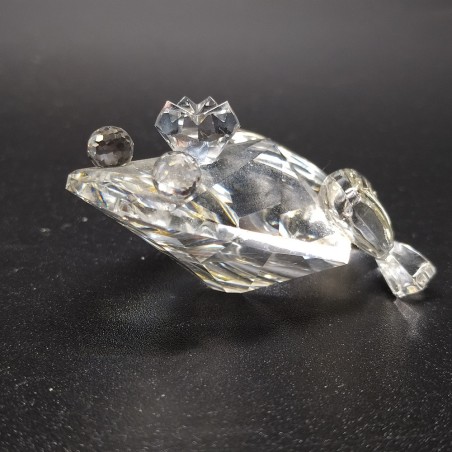 Cristallo Swarovski principe ranocchio con scatola COA
