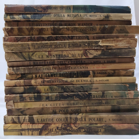 I Capolavori di Emilio Salgari - 36 albi anni 50