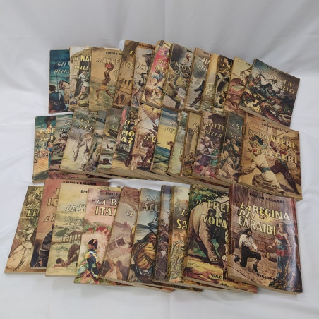I Capolavori di Emilio Salgari - 36 albi anni 50