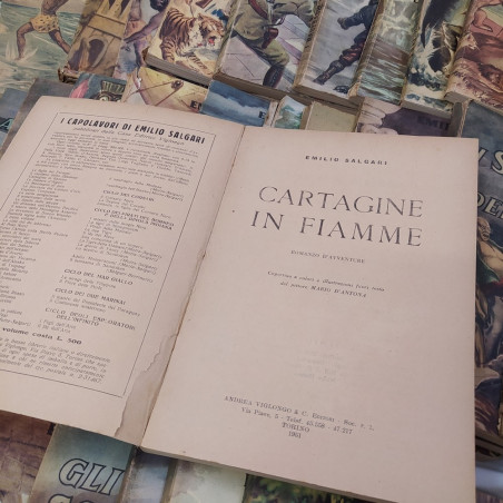 I Capolavori di Emilio Salgari - 36 albi anni 50