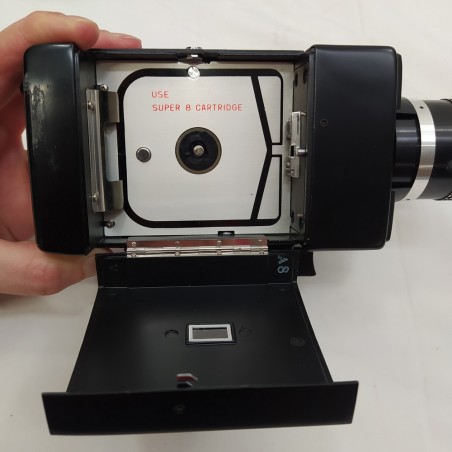 Cinepresa vintage Movimac 200 super 8 zoom usata con accessori