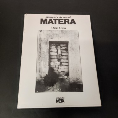 Libro Matera Immagini e documenti - Mario Cresci 1975