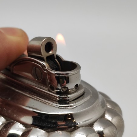 Accendino da tavolo a gas Ronson stile anni 20/30 h. 10 cm inusato