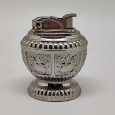 Accendino da tavolo a gas Ronson stile anni 20/30 h. 8,5 cm inusato 2