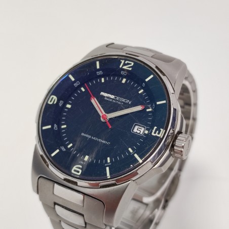 Orologio al quarzo solo tempo Momo Design tutto acciaio MD-093