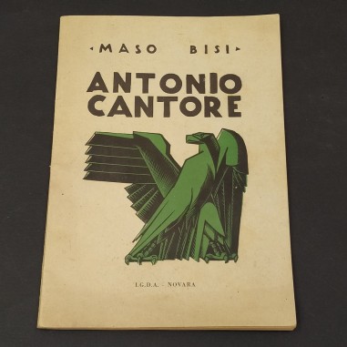 Volume "Antonio Cantore" di Maso Bisi, 3° edizione. Ingiallimenti