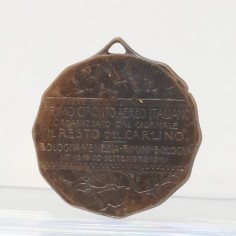 Medaglia in bronzo 1° circuito aereo Il Resto del Carlino 1911 2
