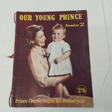 Materiale cartaceo, libretti, riviste fotografiche famiglia reale Regno Unito