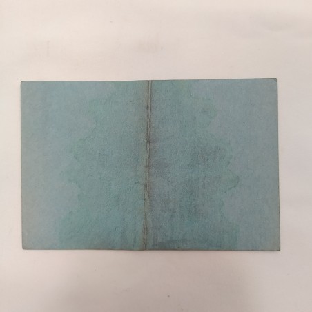 Documento identificativo Ausweis del Comando militare 1942 in tedesco. Buono