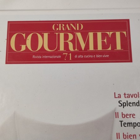 Rivista Grand Gourmet n° 71 Novembre Dicembre 1998 - Buono