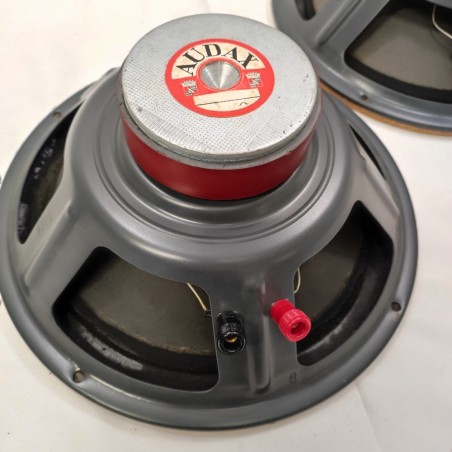 Coppia Woofer Audax 5176 d. 28 cm NOS con scatole originali
