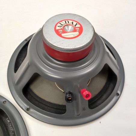 Coppia Woofer Audax 5176 d. 28 cm NOS con scatole originali
