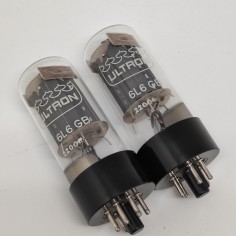 Coppia valvole Ultron 6L6GB usate 80% 2