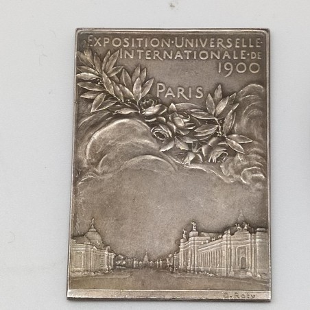 Lotto di 4 medaglie esposizione universale di Parigi 1900. Leggera patina