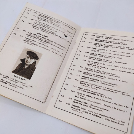 Catalogo generale di dischi e grafonole Columbia 1937. Leggeri aloni