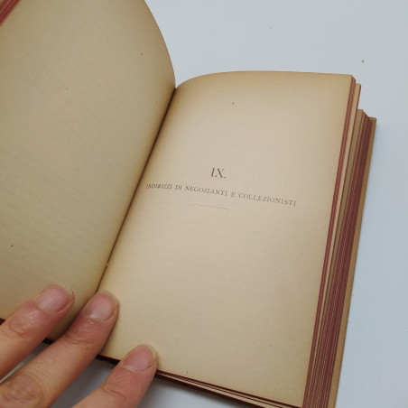 Manuale Hoepli L?amatore d?autografi 1? ed. 1900, Emilio Budan. Buono