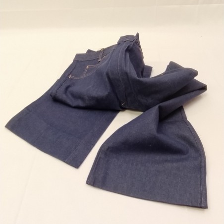Jeans Life inusato anni '70 originali a zampa d'elefante taglia 49
