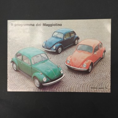 Catalogo Volkswagen Maggiolino 1200 1300 1302S del 1970. Buono