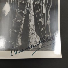 Foto con autografo della soprano Montserrat Caball? 1966. Buono 2