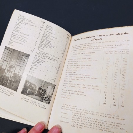 Guida fotografica 2°ed. 1937/38 Foto Brenner-Roma anni '30. Ingiallimenenti