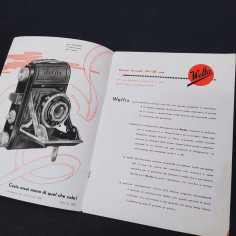 Catalogo con listino macchne fotografiche Welta 1941. Macchie 2