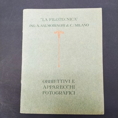 Catalogo apparecchi fotografici La filotecnica Salmoiraghi num.132. Buono