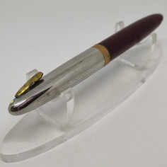 SHEAFFER'S penna stilografica pennino bicolore l. 118 mm usata 2