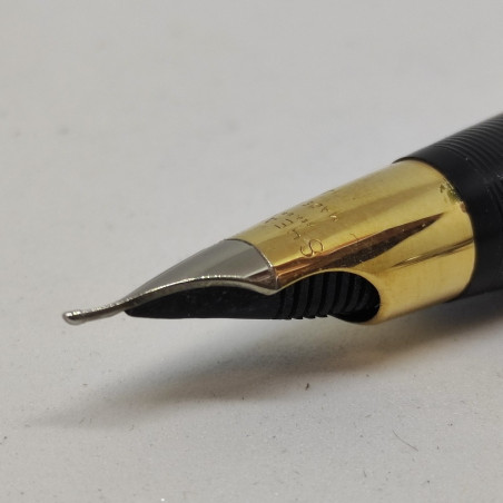 SHEAFFER'S penna stilografica pennino bicolore l. 118 mm usata