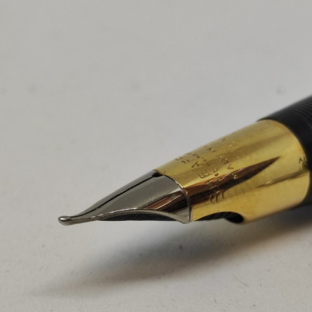 SHEAFFER'S penna stilografica pennino bicolore l. 118 mm usata