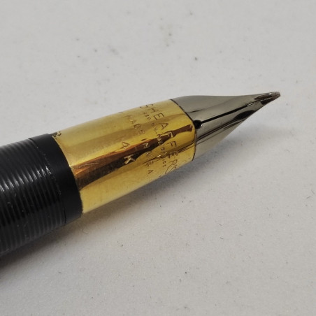 SHEAFFER'S penna stilografica pennino bicolore l. 118 mm usata