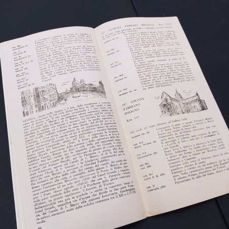 Programma Convegno nazionale micromotori 1949 Touring Club Italia. Buono