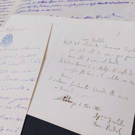 Lotto di 4 lettere politici, anni vari 1800/1900. Buono