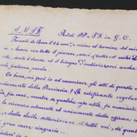 Lotto di 4 lettere politici, anni vari 1800/1900. Buono