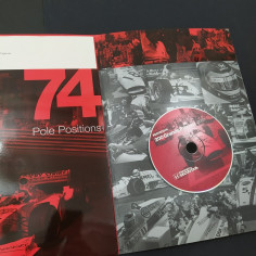 Cartellina celebrativa 200° GP Honda 1964/2000 con foto e CD, inglese. Ottimo 2