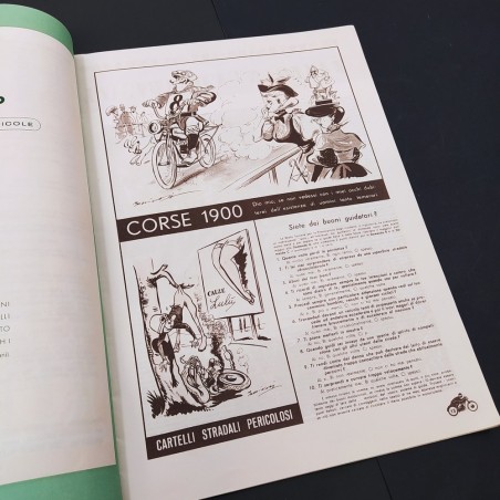 Rivista numero unico 2° giro motociclistico d’Italia 1954. Segni del tempo
