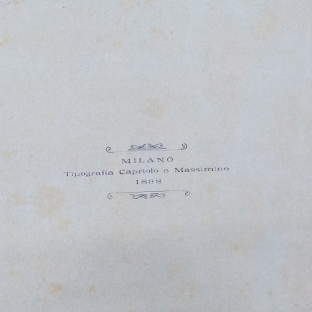 Catalogo articoli fotografici e ottici Albini, n° di maggio 1898. Strappi lievi