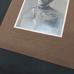 Foto Generale Cadorna con dedica autografa non distinguibile. Buone condizioni 2